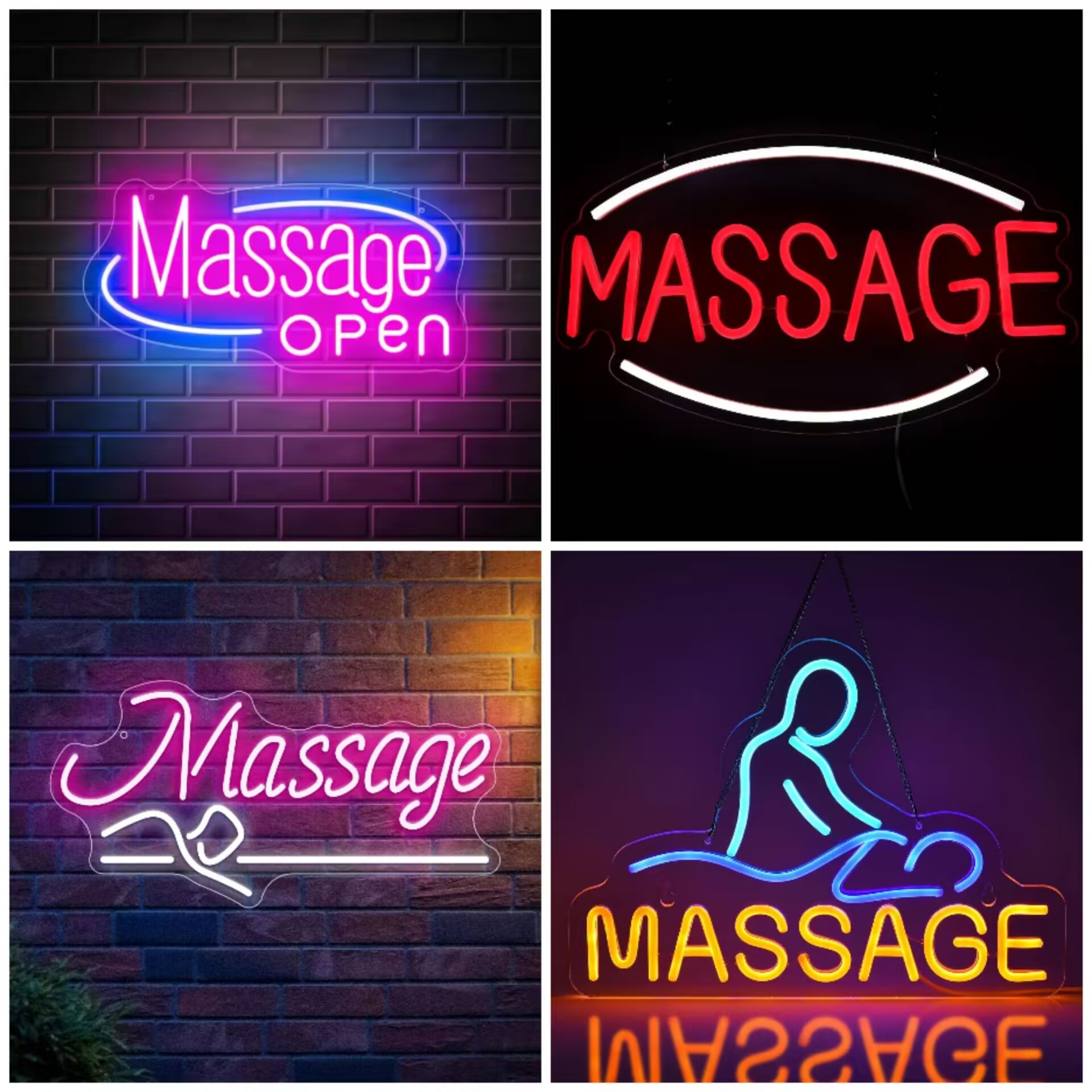Wellness Spa With Hotel - マッサージスパオープンLEDネオンサインライト調光可能サロンクリニックウェルネスセンターホテルビジネスルームロビー装飾照明サイン