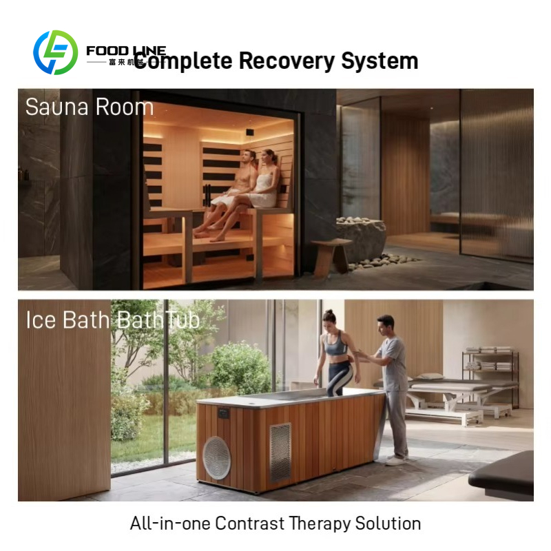 カスタマイズ可能な業務用サウナアイスバスコントラストセラピー - Spa Wellness Center のレビューと価格