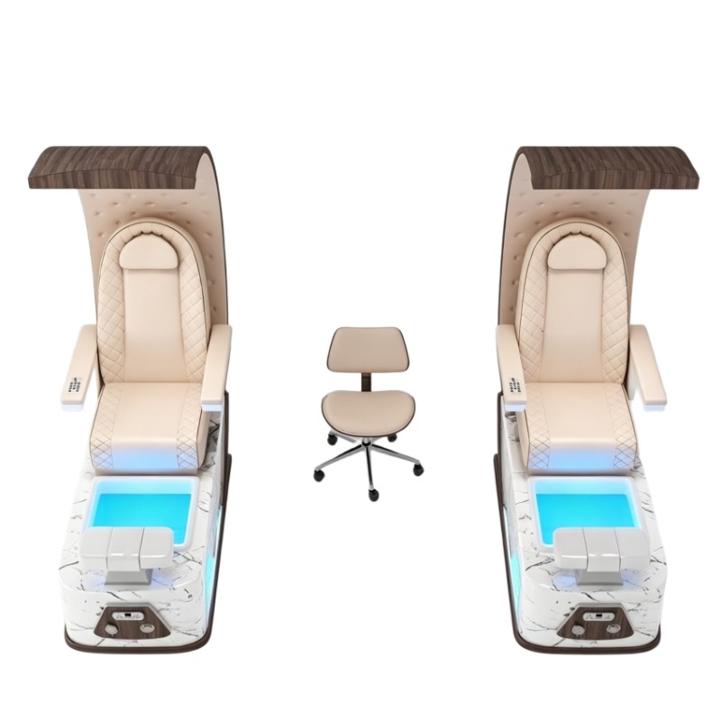 高級電動ペディキュアマッサージチェア、モダンレザー製スパフッ - Wellness Spa With Hotel のレビューと価格