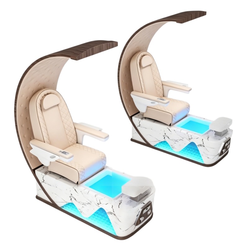 高級電動ペディキュアマッサージチェア、モダンレザー製スパフッ - Wellness Spa With Hotel のレビューと価格