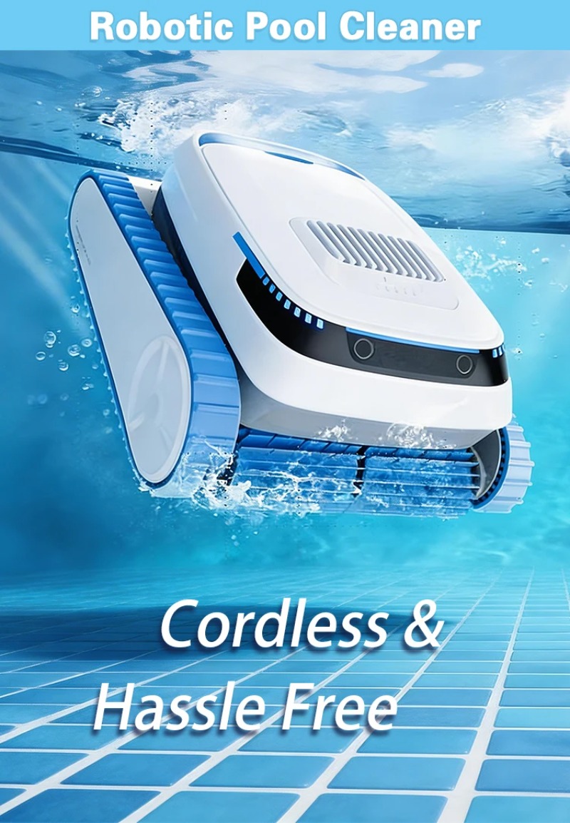 PC20 QD-40コードレスプールクリーナーロボットアプリ - Spa & Wellness Earth City Москва のレビューと価格