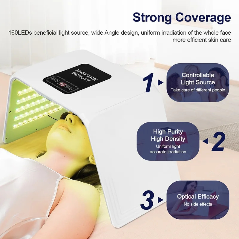 7 色 LED フォトン美容マスク肌保湿ナノスプレーフェイス - Spa & Wellness Earth City Москва のレビューと価格